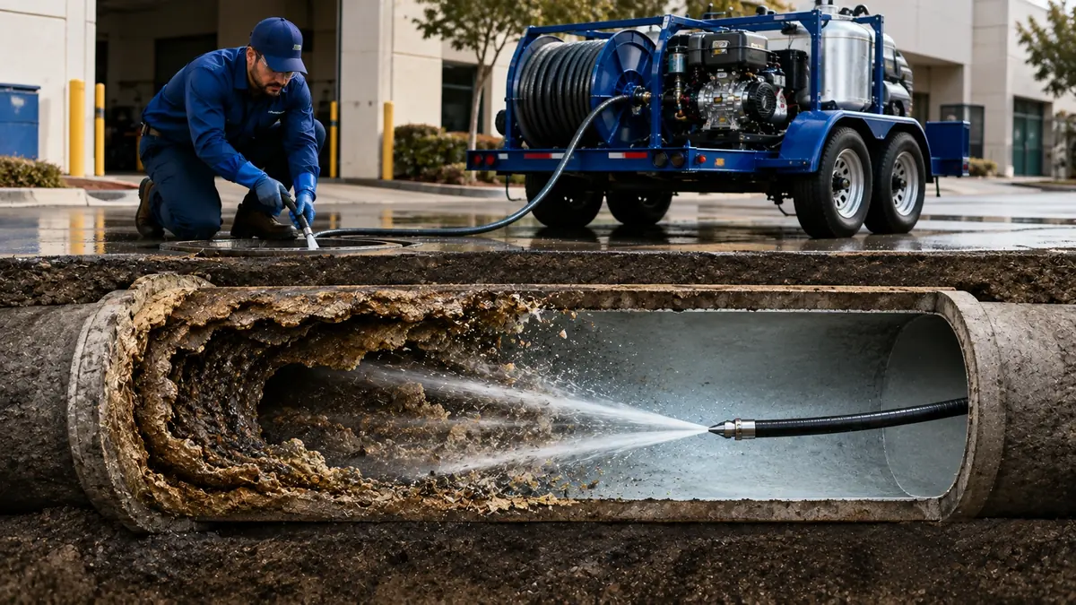 Sewer Pipe Descaling in Chatsworth